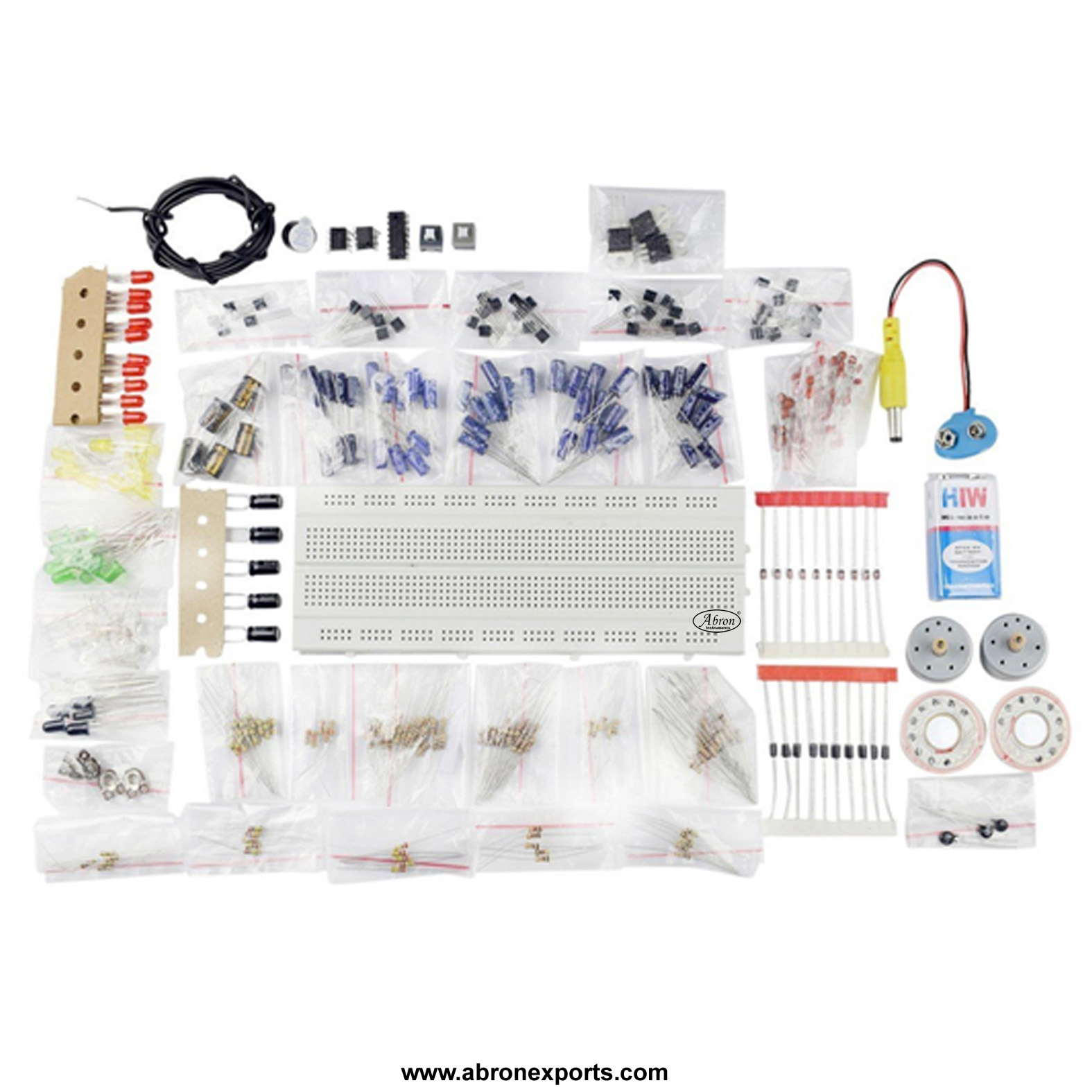 Components kit project electronic abron AE-1224kb
